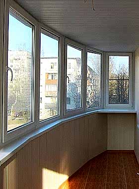 Остекление балконов