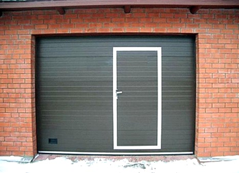 Заказать секционные ворота