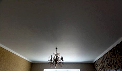 Глянцевые натяжные потолки
