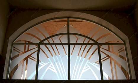 Окна из пескоструя