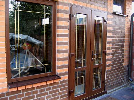 Входные двери из ПВХ