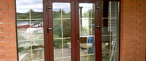 Установка входных дверей ПВХ