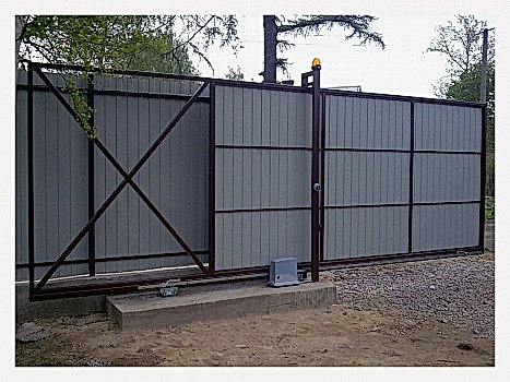 Откатные ворота